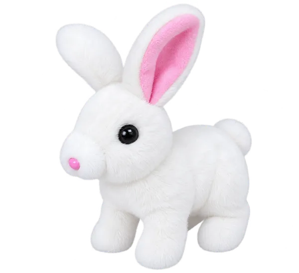 White_Plush_Animated_Bunny_Toy_For_Kids
