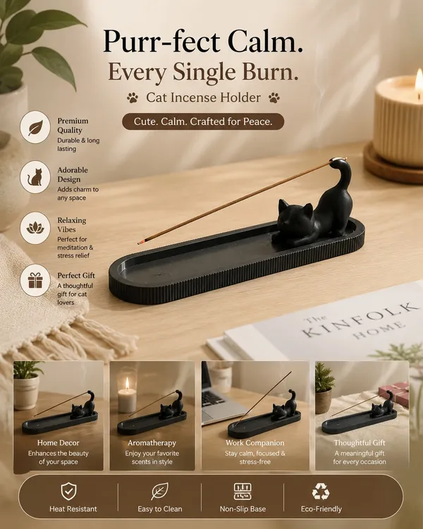 Plastic_Novelty_Cat_Black_Incense_Holder