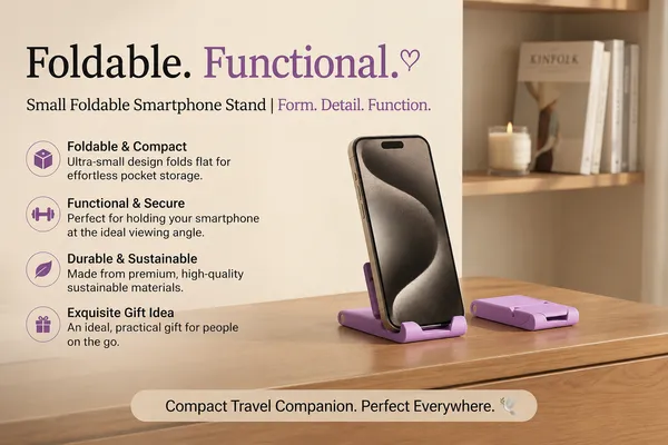 Purple_Plastic_Foldable_Smartphone_Stand_-_Pack_of_2