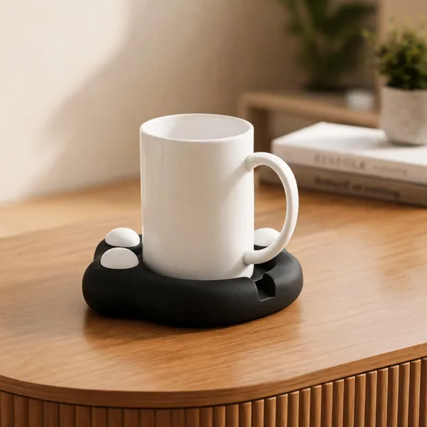 Plastic_Novelty_Cat_Paw_Black_Cup_Holder