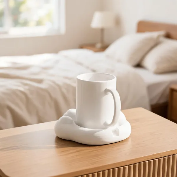 Plastic_Novelty_Cat_Paw_White_Cup_Holder