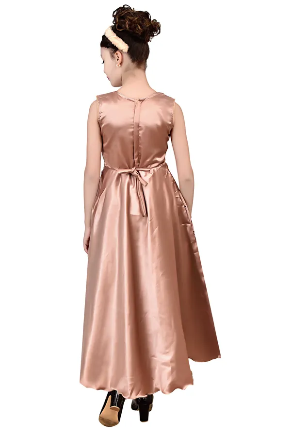 Peach_Satin_Flared_Gown_For_Girls