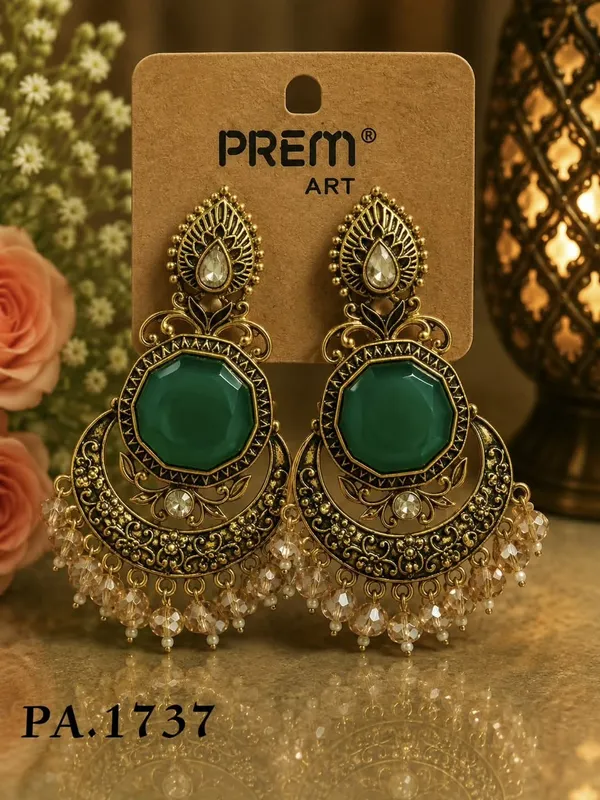 Green_Gold_Alloy_Metal_Jhumka_Earrings_For_Women_-_Pack_of_2