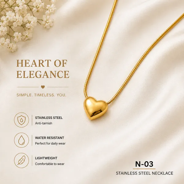 Gold_Stainless_Steel_Heart_Pendant_Necklace_For_Women_-_Pack_of_2