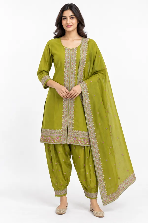 Green_Vichitra_Silk_Straight_Embroidered_Ethnic_Patiala_Set_For_Women