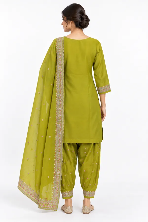 Green_Vichitra_Silk_Straight_Embroidered_Ethnic_Patiala_Set_For_Women