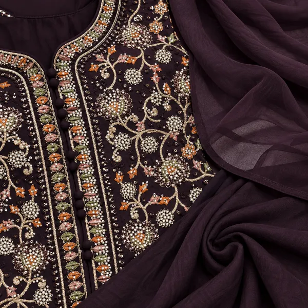 Blackish_Plum_Raw_Silk_Sleeveless_Embellished_Ethnic_Set_For_Women