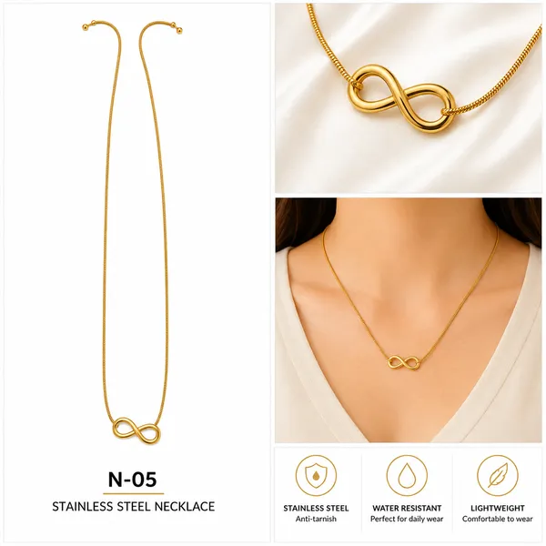 Gold_Stainless_Steel_Infinity_Pendant_Necklace_For_Women_-_Pack_of_2