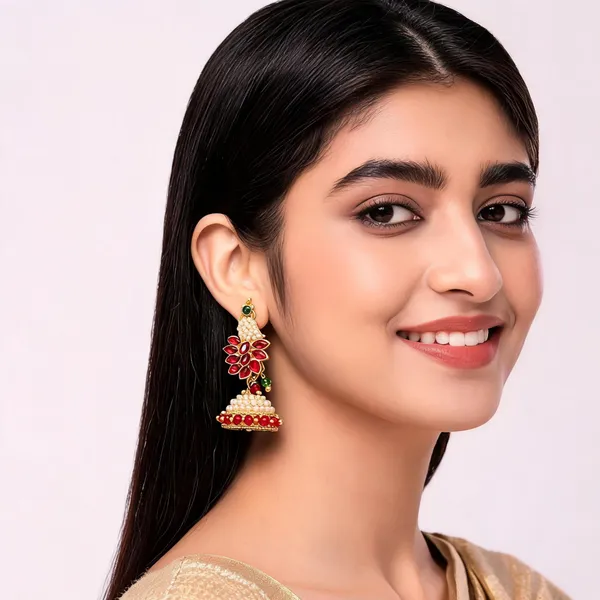 Gold_Alloy_Metal_Pearl_Embellished_Jhumka_Earrings_For_Women_-_Pack_of_2