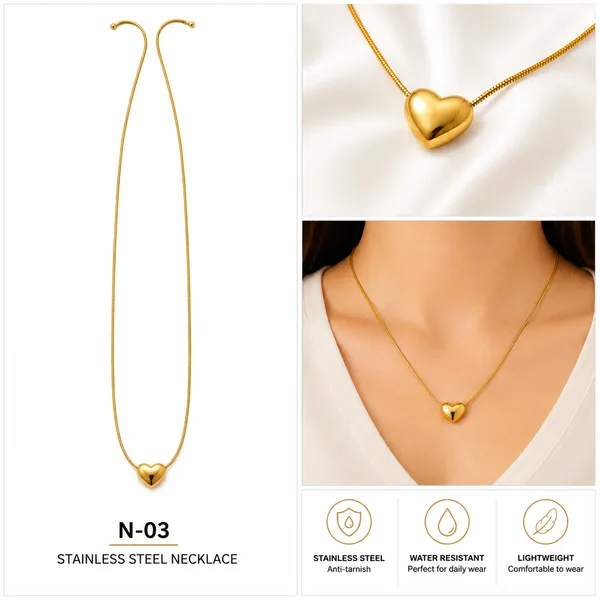 Gold_Stainless_Steel_Heart_Pendant_Necklace_For_Women_-_Pack_of_2