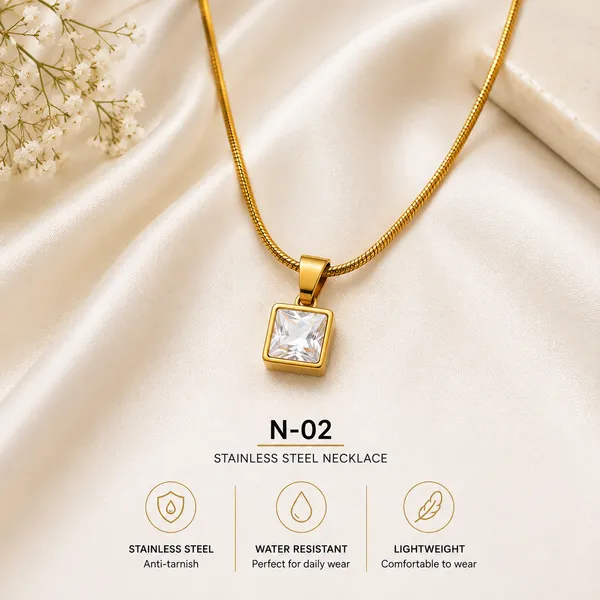 Gold_Stainless_Steel_Pendant_Necklace_For_Women_-_Pack_of_2