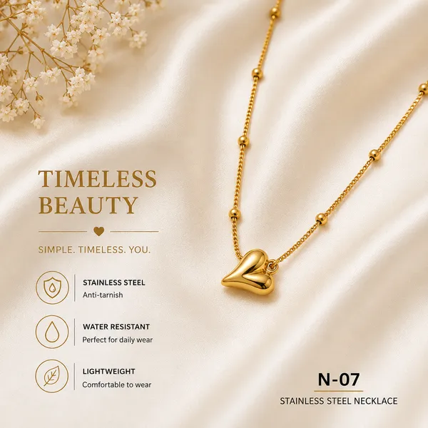 Gold_Stainless_Steel_Heart_Pendant_Necklace_For_Women_-_Pack_of_2