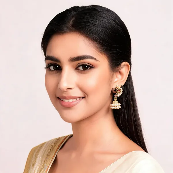 Gold_Alloy_Metal_Pearl_Jhumka_Earrings_For_Women_-_Pack_of_2