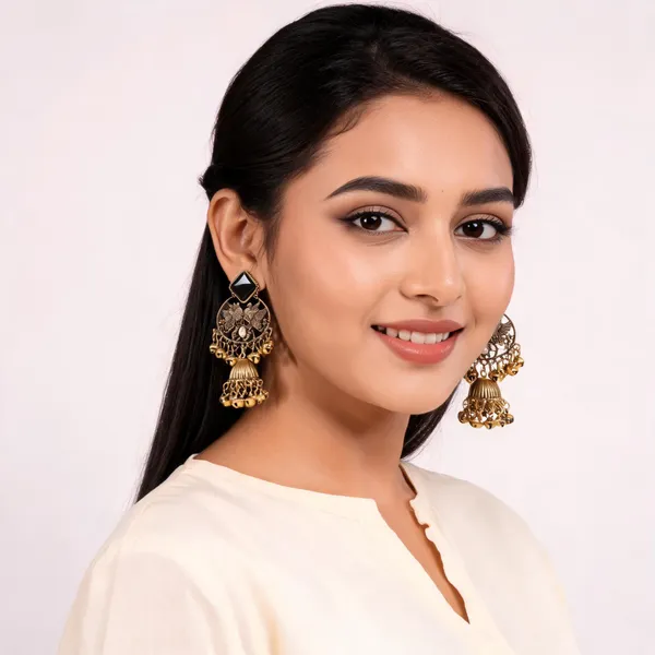 Gold_Black_Alloy_Metal_Stone_Chandelier_Jhumka_Earrings_For_Women_-_Pack_of_2