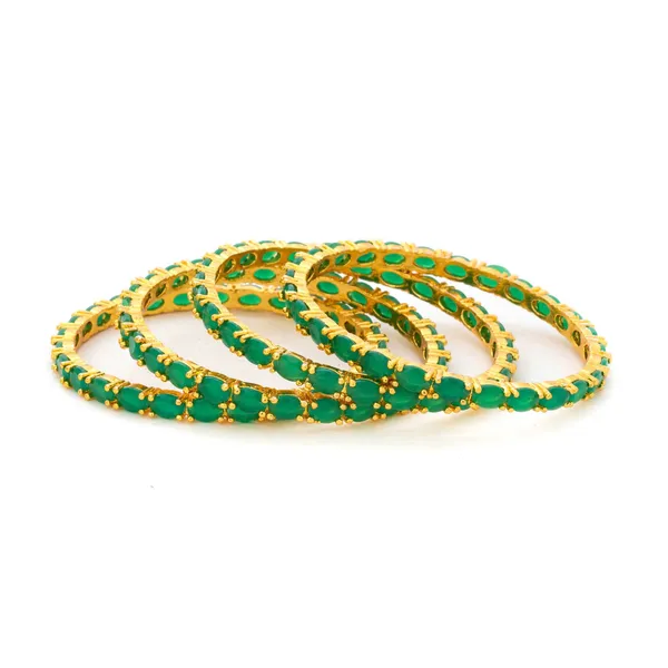 American_Diamond_Bangle_Serene_Collection_Pack_Of_4