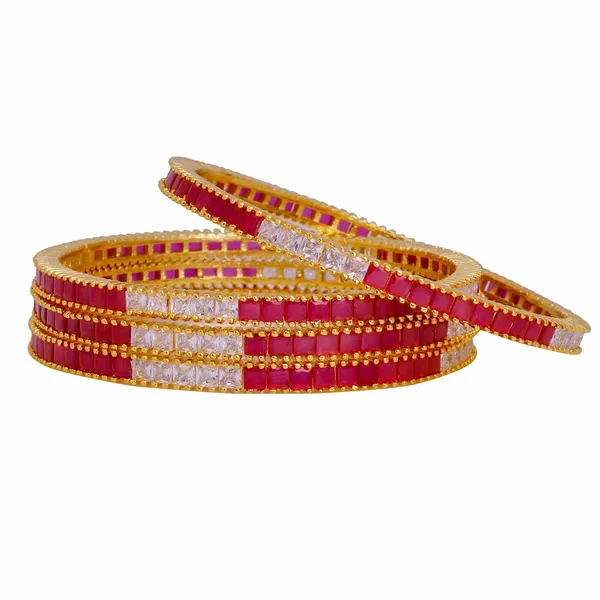 American_Diamond_Bangle_Eternia_Collection_Pack_Of_4
