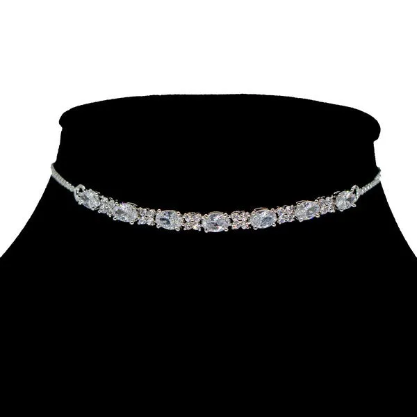 City_Girl_Ad_Brass_Black_Rose_Plated_Carved_Design_Bracelet_With_Adjustable_Chain_Free_Size_Silver