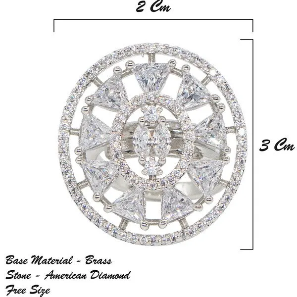 City_Girl_Brass_Cz_Stone_Studded_Rhodium_Plated_Cocktail_Silver_Square_Finge_Ring_Free_Size_Default_Title