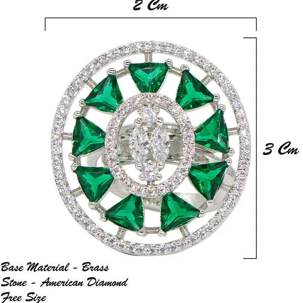 City_Girl_Brass_Green_Cz_Stone_Studded_Rhodium_Plated_Cocktail_Finge_Green_Ova_Ring_Free_Size_Default_Title