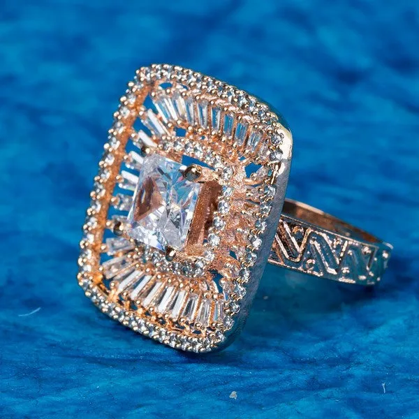 City_Girl_Brass_Cz_Stone_Studded_Textured_Rose_Gold_Plated_Cocktail_Finge_Ring_Free_Size_Rose_Gold_Default_Title
