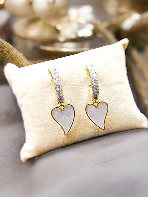 City_Girl_Cz_Stone_Mother_Of_Pearl_Stainless_Steel_Anti_Tarnish_Western_Earring_Halo_Design_Silver