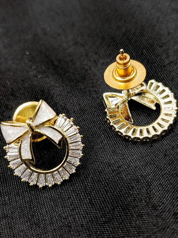 City_Girl_Cz_Stone_Stainless_Steel_Anti_Tarnish_Western_Gold_Pearl_Drop_Earring_Gold