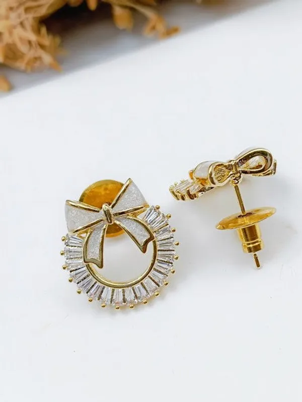 City_Girl_Cz_Stone_Stainless_Steel_Anti_Tarnish_Western_Gold_Pearl_Drop_Earring_Gold