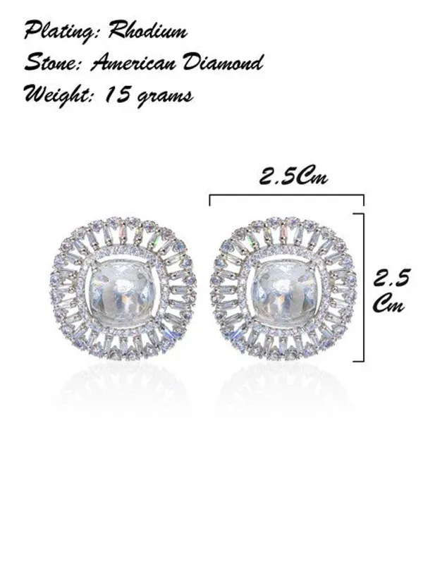 City_Girl_American_Diamond_Rhodium_Plated_Cz_Stones_Stud_Spiral_Earrings_For_Women_And_Girls_Silver