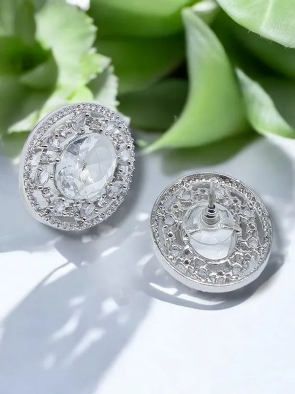 City_Girl_American_Diamond_Rhodium_Plated_Cz_Stones_Stud_Silver_Earrings_For_Women_And_Girls_Ad_Tops_15_Default_Title
