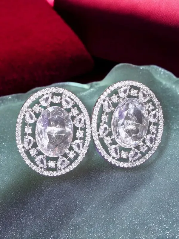 City_Girl_American_Diamond_Rhodium_Plated_Cz_Stones_Stud_Silver_Earrings_For_Women_And_Girls_Ad_Tops_15_Default_Title