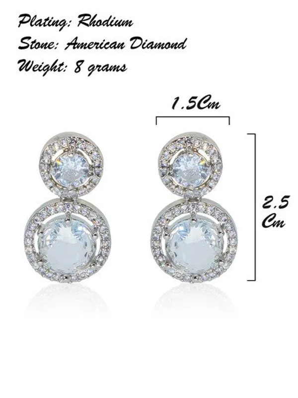 City_Girl_Ad_Rhodium_Plated_Cz_Stone_Stud_Earrings_For_Women_And_Girls_Silver