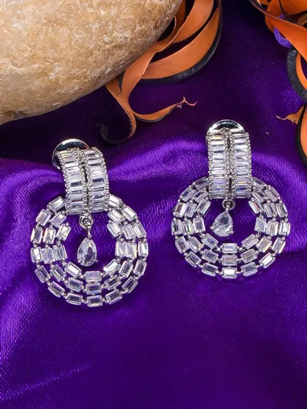 City_Girl_Ad_Rhodium_Plated_Cz_Stone_Stud_Silver_Earrings_For_Women_And_Girls_Silver