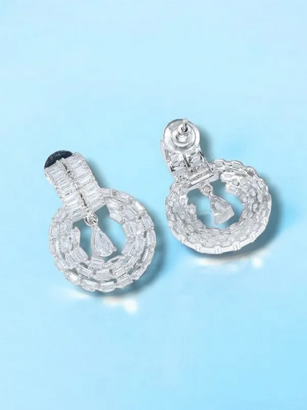 City_Girl_Ad_Rhodium_Plated_Cz_Stone_Stud_Silver_Earrings_For_Women_And_Girls_Silver