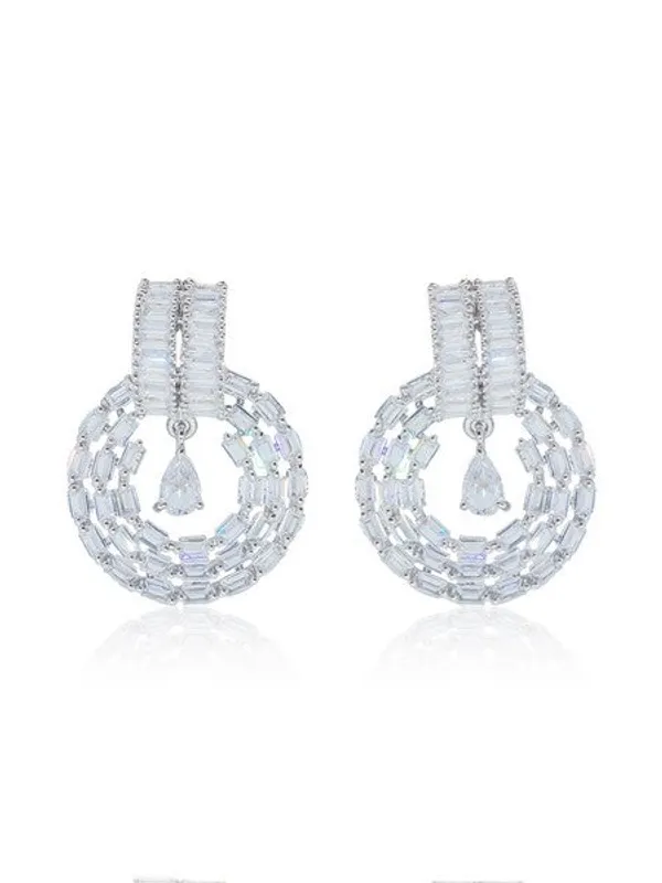 City_Girl_Ad_Rhodium_Plated_Cz_Stone_Stud_Silver_Earrings_For_Women_And_Girls_Silver