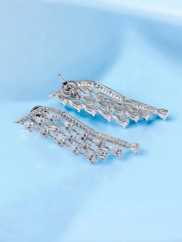 City_Girl_Ad_Rhodium_Plated_Cz_Stone_Stud_Earrings_For_Women_And_Girls_Ad_Er_14_Silver