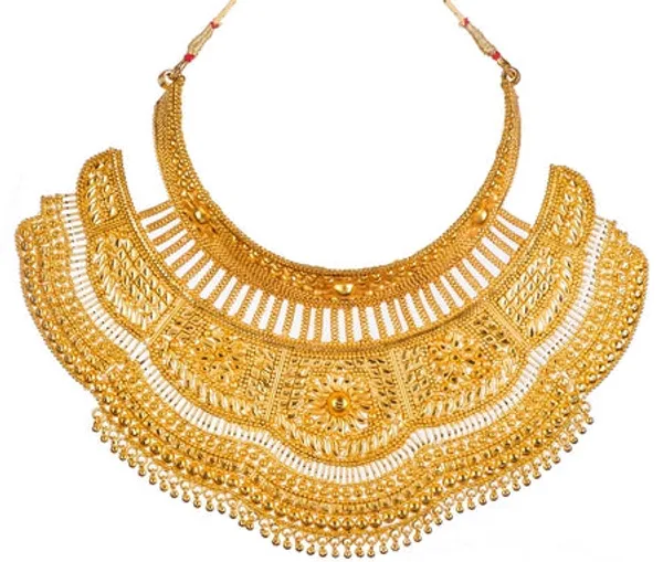 City_Girl_Brass_Gold_Plated_Gold_Jewellery_Set_Pack_Of_1_Modern_Ethnic_Elegance