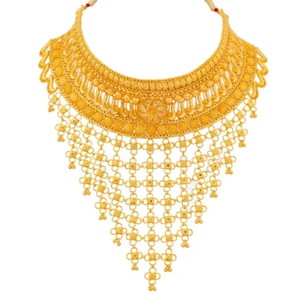City_Girl_Copper_Gold_Plated_Gold_Jewellery_Set_Pack_Of_1_Royal_Heritage_Design