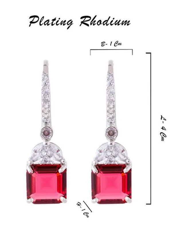 American_Diamond_Rhodium_Plated_Drop_Earrings_With_Hydro_Cz_Stone_Midnight_Blue_Default_Title