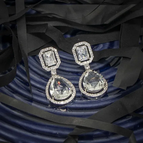 City_Girl_Brass_American_Diamond_Rhodium_Plated_Petal_Glow_Tops_White