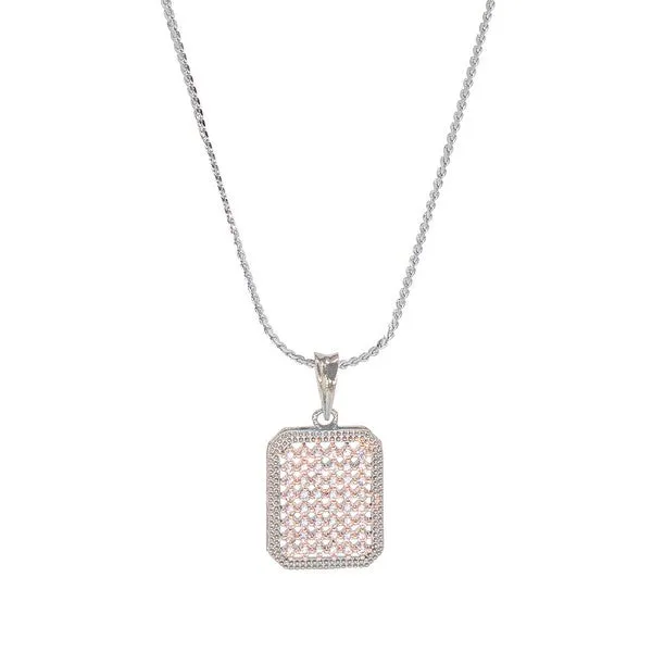 City_Girl_Ad_Brass_Rhodium_Plated_Pendant_Set_Rose_Gold