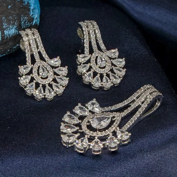 City_Girl_Ad_Brass_Royal_Grace_Pendant_Set_Silver