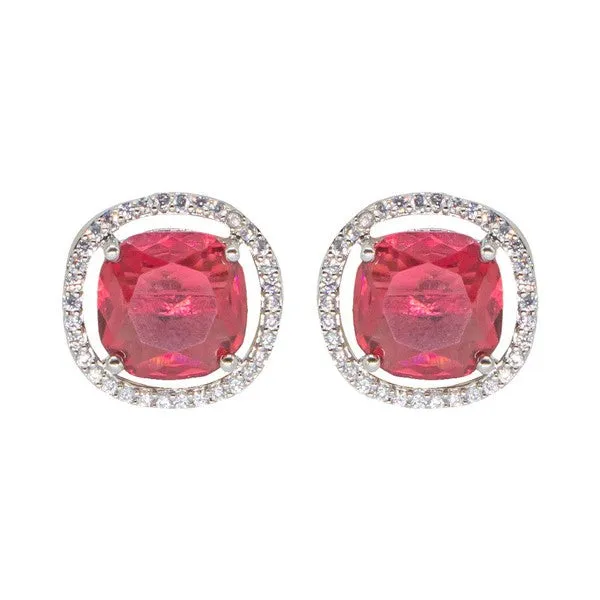 City_Girl_Brass_Rhodium_Plated_Scarlet_Aura_Cz_Studs_Furshia_Pink_Default_Title