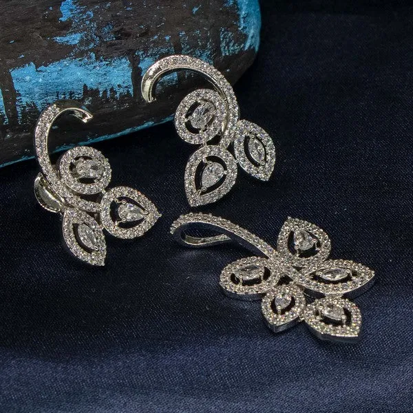 City_Girl_Ad_Brass_Gold_Plated_Elegant_Bloom_Pendant_Set_Rose_Gold