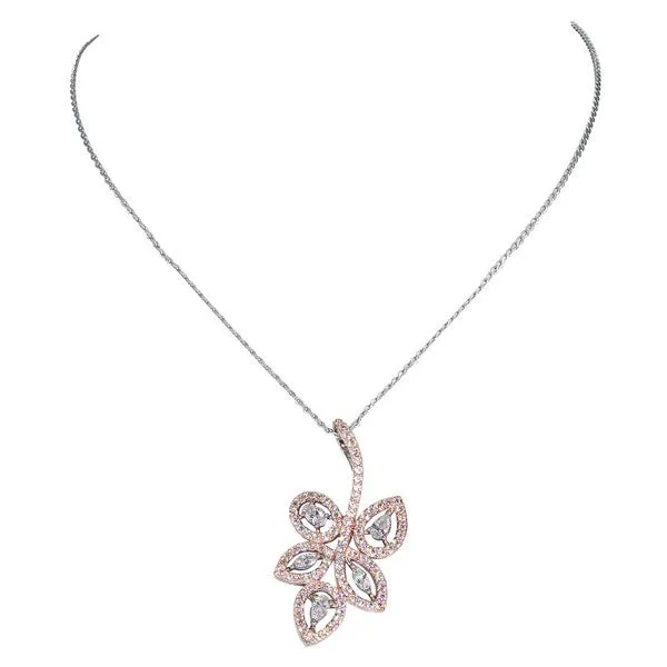 City_Girl_Ad_Brass_Gold_Plated_Elegant_Bloom_Pendant_Set_Rose_Gold
