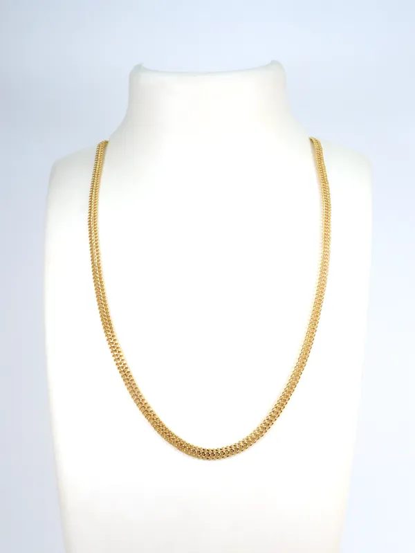 City_Girl_24_Ct_Gold_Plated_Anti_Tarnish_24_Inch_Copper_Chain_For_Men_And_Women_Cn_306a