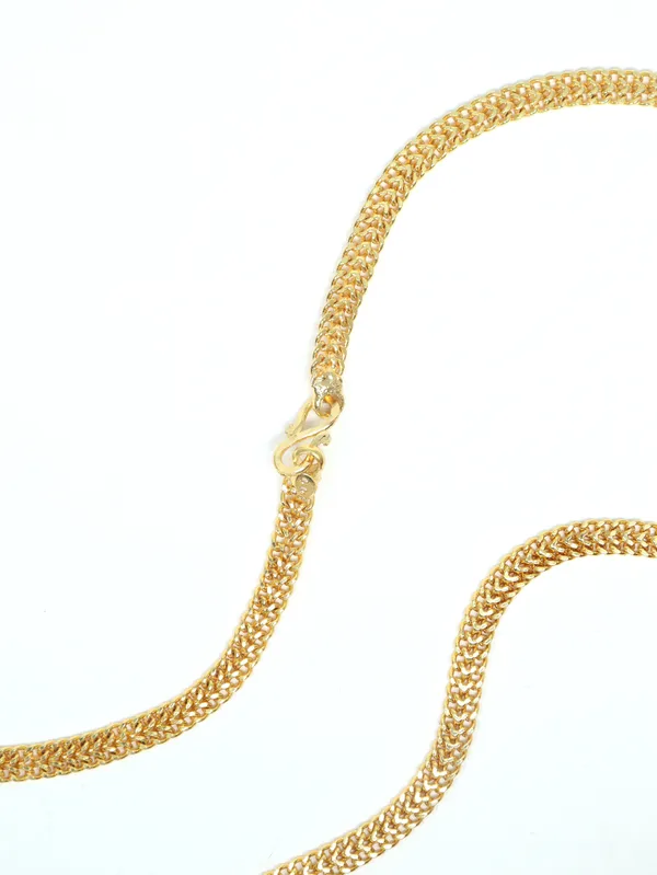 City_Girl_24_Ct_Gold_Plated_Anti_Tarnish_24_Inch_Copper_Chain_For_Men_And_Women_Cn_306a