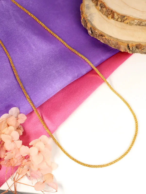 City_Girl_24_Ct_Gold_Plated_24_Inch_Copper_Chain_For_Girls_And_Women_Cn_3901
