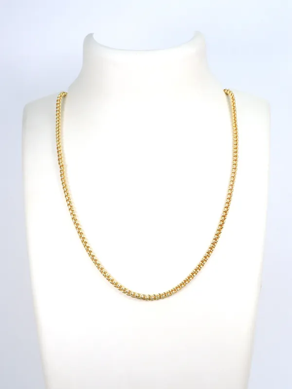 City_Girl_24_Ct_Gold_Plated_20_Inch_Copper_Chain_For_Men_And_Women_Cn_1629