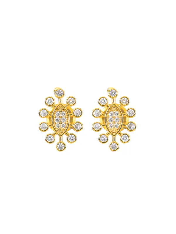City_Girl_Cubic_Zirconia_24ct_Gold_Plated_Copper_Minimalist_Pendant_Set_With_Mathcing_Earrings_For_Women_And_Girls_Ad_Lk_Set_003