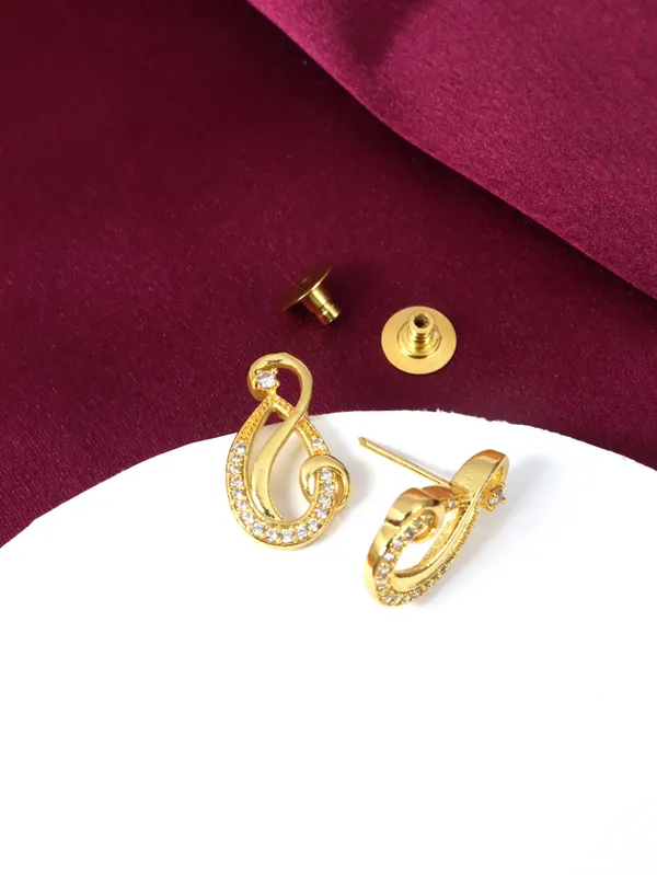 City_Girl_Cubic_Zirconia_24ct_Gold_Plated_Copper_Minimalist_Musical_Note_Pendant_Set_With_Mathcing_Earrings_For_Women_And_Girls_Ad_Lk_Set_004